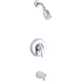 Kohler TS15601-4-CP Coralais Rite-Temp Bad og bruseventiltrim med h?ndtagsh?ndtag