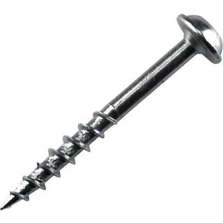 KREG Pocket-Hole skruer 38mm Zinc Coated Maxi-Loc grov gevind 100stk