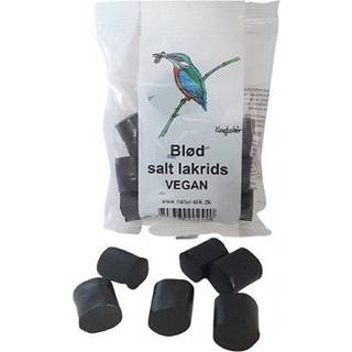 Kingfischer Blød salt lakrids Vegan - 80 g.