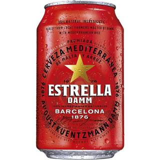 Estrella Damm Barcelona Pilsner 4,6% 33 cl.