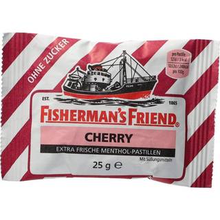 Fishermans Friend Kirsebær u/sukker 25 g.