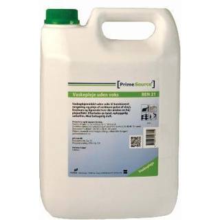 Vaskepleje Prime Source Ren 21 uden Voks med Farve/Parfume 5 ltr Grøn