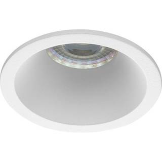 Noxion Infälld Spot D-round MR16 Vit | Utskärning   70mm - GU10 Sockel