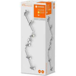 LEDVANCE Niclas LED-spotlight, nikkel, 6 lamper
