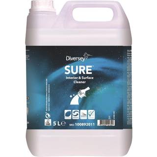 SURE Interior & Surface Cleaner, plantebaseret universal rengøringsmiddel, 5 L