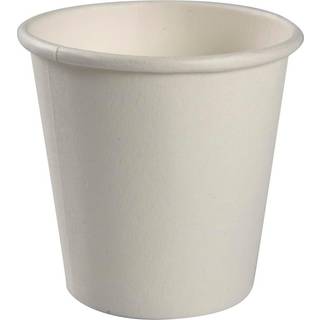 Papbæger 5cm høj Ø5,2cm pap/PE 60ml hvid