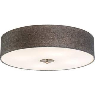 Rustik loftslampe grå 50 cm - Drum Jute