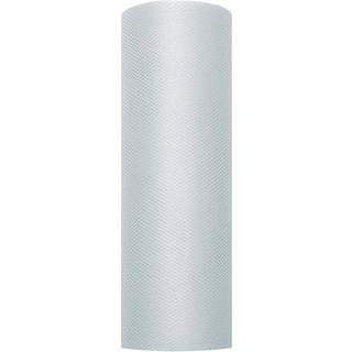 Tyl Elegance Grå 15 cm x 9 meter - Perfekt til Bryllup & Kreative Projekter