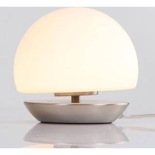 Fod børstet stål – LED-bordlampe Ancilla