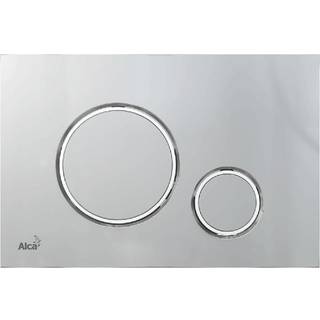 Alca M772 betjeningsplade i krom mat/krom blank