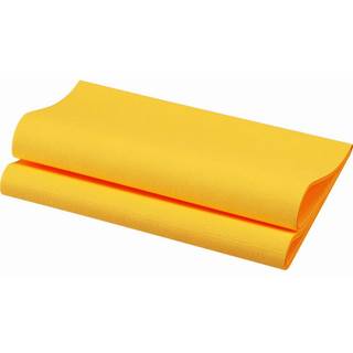 12 stk Gul Dunisoft® Bio middagsservietter
