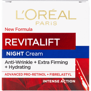 Anti-rynke natcreme m. pro-retinol og fibrelastyl (På lager i varehus)