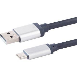 HomeCinema - USB-C 3.1 til USB-A 2.0 han kabel - Sølv - 2 m