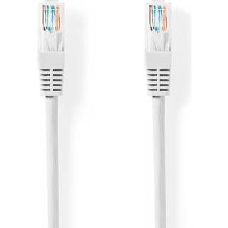 Cat 5e kabel | U/UTP | RJ45 Han | RJ45 Han | 2.00 m | Runde | PVC | Hvid | Mærke