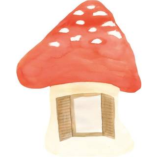 That's Mine - Wallsticker Little mush room red - Multi