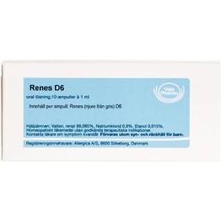 Renes D6, 10 ampuller á 1 ml