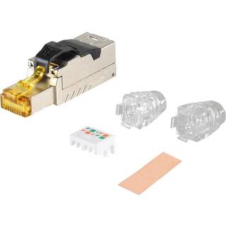 RJ45 stik Cat 8.1 STP - Værktøjsfri