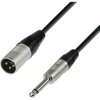Signal Kabel XLR Han til 6.3 mm Jack Mono (3m)