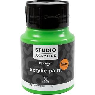 Akrylmaling 500ml -Studio Acrylic- Brilliant Green