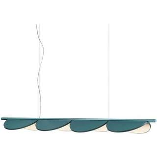 Flos Almendra Linear Bay Blue Metallized S4 Pendel - Flos