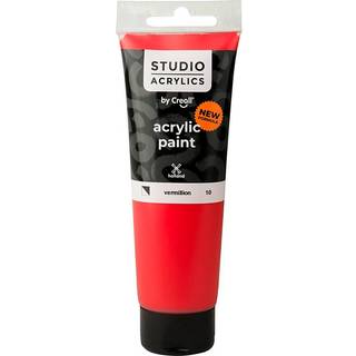 Akrylmaling 120 ml - Studio Acrylic - Vermillion