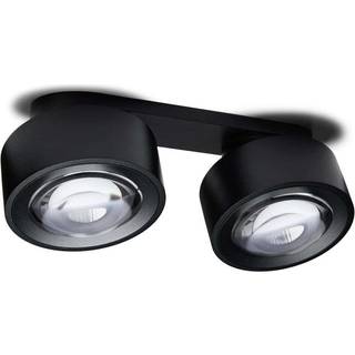 Easy Lens Dobbelt - Loftspot - Sort - Antidark
