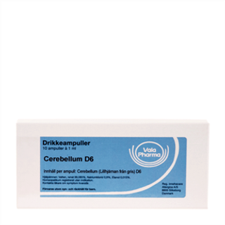 Allergica Cerebellum D6 - 10 x 1 ml