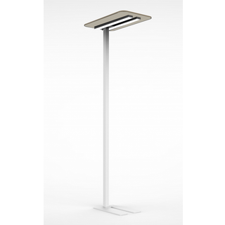 Unilux Nexus Uplight gulvlampe af 50% genbrugsfibre hvid