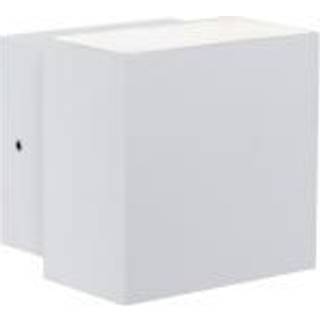 Paulmann Cybo LED udendørs væglampe, 2.700 K, 10x10 cm, hvid