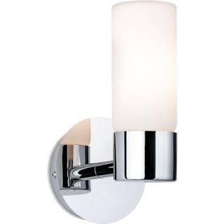 Paulmann Eleon væglampe IP44 krom/opal, 1 lyskilde