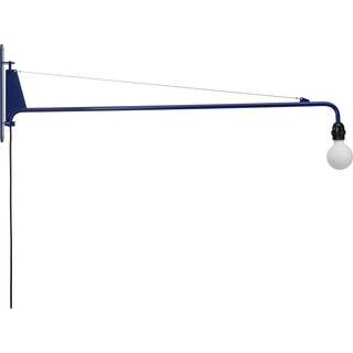Vitra Petite Potence Væglampe Prouvé - Væglamper Pulverlakeret Stål Bleu Marcoule - 20126504