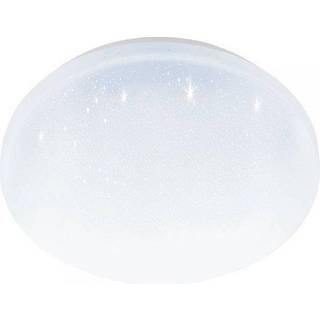 EGLO POGLIOLA-S plafond Ø260 mm, LED 12W 1250lm 4000K, hvid/krystaleffekt
