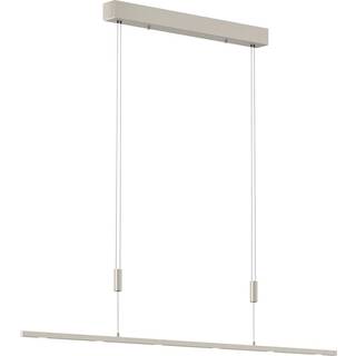 Quitani LED-pendel Tolu, nikkel, længde 120 cm