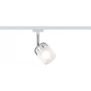 Paulmann URail Blossom spot, hvid/klar/satineret