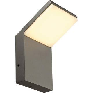 SLV LED-væglampe Ordi, antracit, aluminium, bredde 10 cm