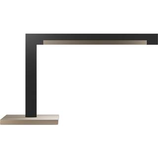 Inlay T2 Linear Bordlampe Sort/Guld