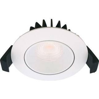 NORDTRONIC Velii Low Profile Downlight 5,5W 4000K mat hvid rund