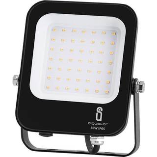 Aigostar LED projektør på 30W i 4000K, IP65, 230V i sort