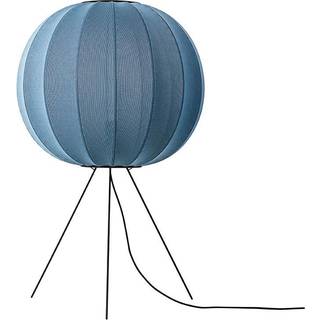 Made By Hand Knit-Wit 60 Round Gulvlampe Medium - Made By Hand Blue Stone