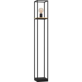 EGLO LIBERTAD gulvlampe, sort/brun