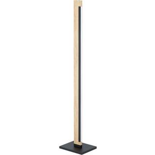 EGLO CAMACHO gulvlampe, sort/brun