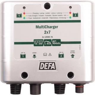 DEFA multicharger 12v 2x7a schuko