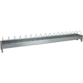 Fodertrug i metal - 100 cm