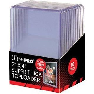 3" x 4" Super Thick 180PT Toploader (10st)