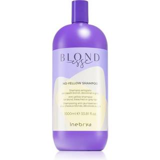 Inebrya BLONDesse No-Yellow Shampoo Shampoo der neutraliserer kobbertoner Til lyst og gråt hår 1000 ml - 1000 ml
