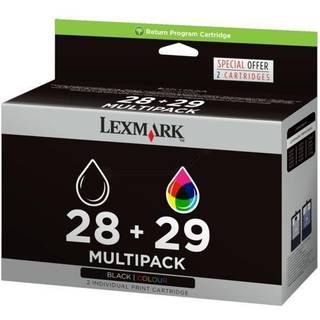 18C1520E LEXMARK 28 29 INK BLACK AND COLOUR RP