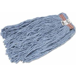 Rumbermaid Commercial Cut End Wet Mop Head Blue Heavy Duty Wet Mop til gulvrensningskontor/skole/stadion/badeværelse