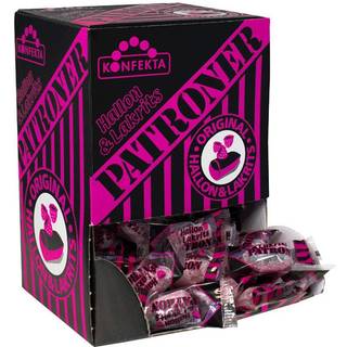 konfekta 10 x Hindbær- og lakridsbolche 10 g