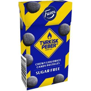 2 x Fazer Tyrkisk Peber Pastiller Sukkerfri 40 g