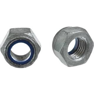 Arvid Nilsson Sekskantlåsemøtrik M6LM lav 8 med nylonring FZV D985-8, M8, 100 st